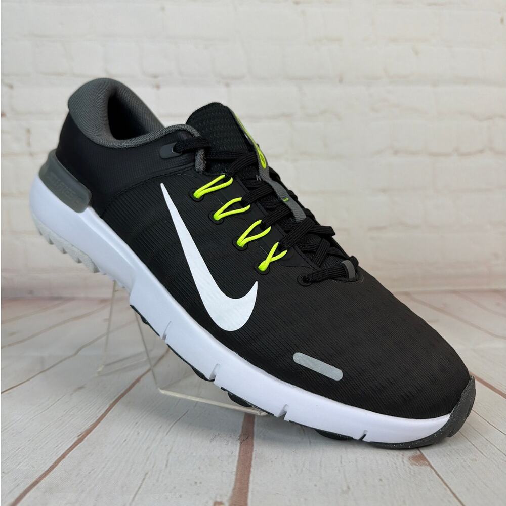 Nike Free Golf Next Nature Black Iron Grey White Shoes Mens Size 11 (FN0332-001)